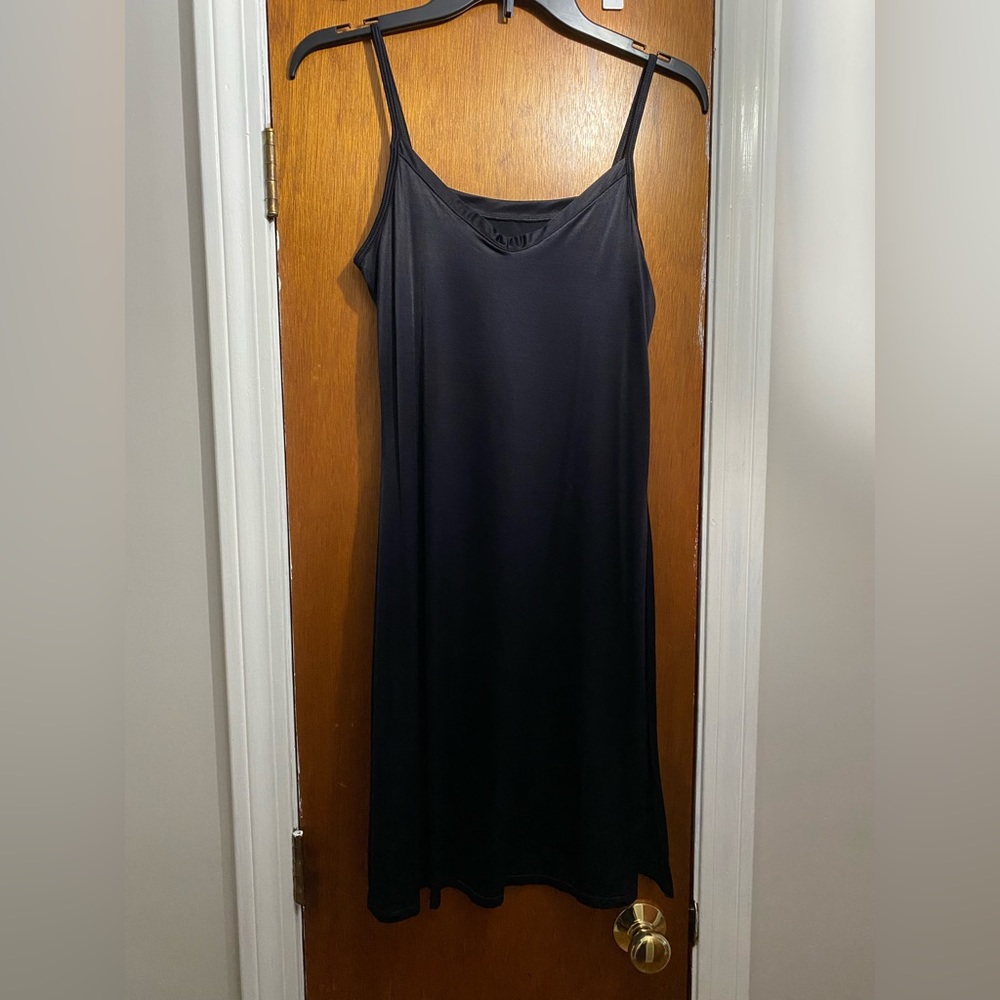 2 Full Slips. 1 black & 1 nude - size small